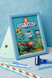 Octonauts Birthday Party Gift Table Sign | Under the Sea Kids Party Decor | Ocean Adventure Printable - Jolly Owl Designs