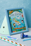 Octonauts Birthday Party Food Station Table Sign | Kids Ocean Adventure Party Decor - Jolly Owl Designs