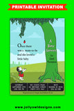 The Giving Tree Baby Shower Invitation