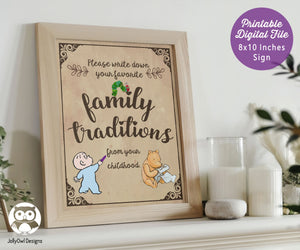 Classic Storybook Themed Baby Shower - Favorite Family Traditions