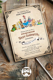 Classic Storybook Themed Baby Shower Invitation