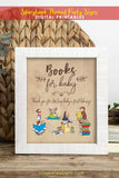 Storybook Themed Baby Shower or Birthday Party - Books for Baby Sign