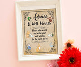 Storybook Baby Shower Party Signs Bundle-Book Themed Printable Decor Set
