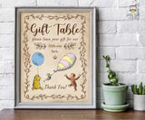 Storybook Book Themed Baby Shower Party Sign - Gift Table