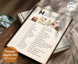 Classic Storybook Themed Baby Shower Games Bundle Set