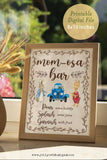Classic Storybook-Themed Baby Shower - Mimosa - Mom-osa Bar Sign