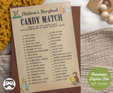 Storybook Baby Shower Games Bundle-Book Themed Printable Games
