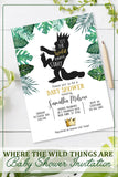 Where The Wild Things Are Baby Shower Invitation