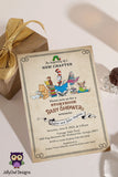 Storybook Themed Baby Shower Party Invitation - Digital Printable