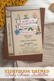 Book Themed or Storybook Baby Shower Invitation