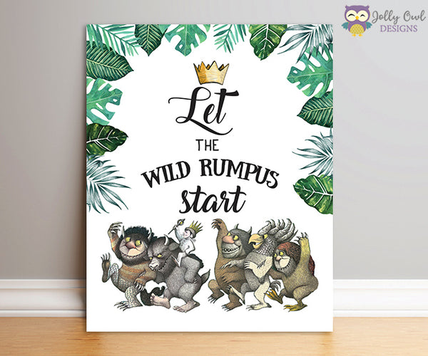 Where the Wild Things Are Themed 2024 Wooden Letters- READ, nursery decor, nursery letters, wild things, brown, green, let the wild rumpus start