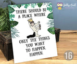 Where The Wild Things Are Party Signs / Digital File Only / 8x10 inches
