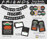 FRIENDS TV Party Bundle For Graduation - Personalized