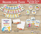 Dragons Love Tacos Birthday Party Bundle Set