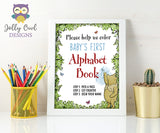 Baby's First ABC Alphabet Book | 8x10 inches Size Activity Book | Classic Winnie The Pooh Themed