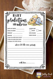 Baby Predictions and Advice Baby Shower Game Activity - Classic Winnie The Pooh