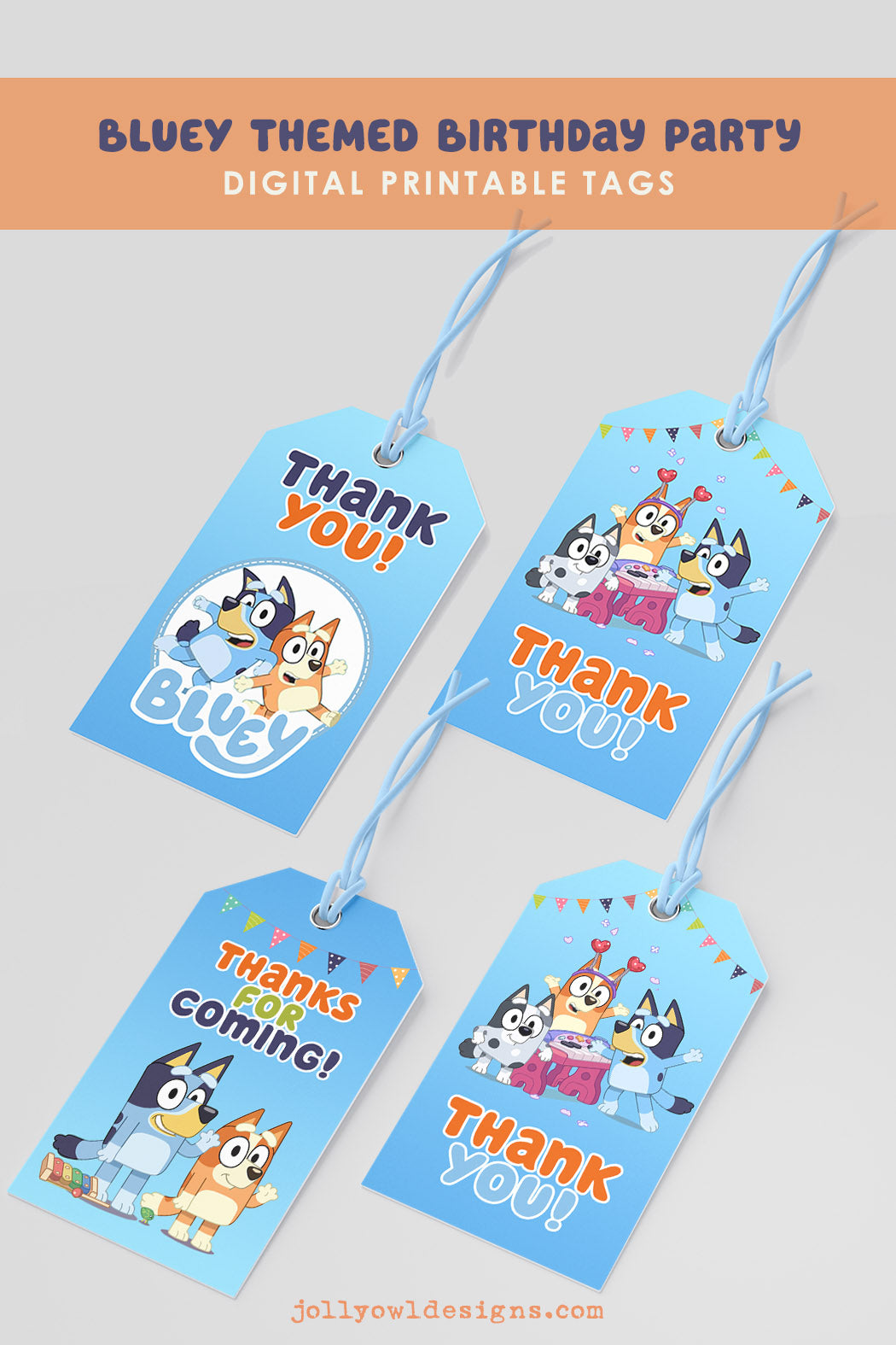 free printable bluey labels