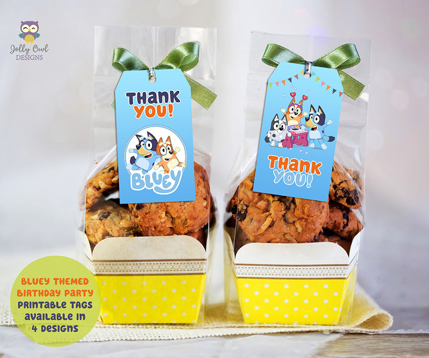 bluey-themed-birthday-party-printable-thank-you-and-favor-tags-instant-jolly-owl-designs for Bluey Party Favor Printables Free BLUEY Themed Birthday Party Printable Thank You and Favor Tags-INSTANT – Jolly Owl Designs for Bluey Party Favor Printables Free