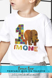 Brown Bear, Brown Bear, What Do You See? Iron On Transfer Design