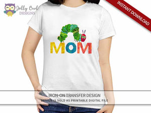 The Very Hungry Caterpillar Iron On Transfer Design For MOM