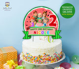 Cocomelon Birthday Party - Digital Cake Centerpiece or Topper