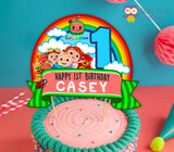 Cocomelon Birthday Party | Digital Cake Centerpiece or Topper