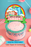 Cocomelon Birthday Party | Digital Cake Centerpiece or Topper
