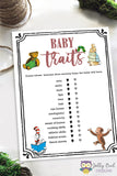 Children's Book Storybook Themed Baby Shower Games - 10 Games BUNDLE SET
