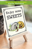Winnie The Pooh Party Signs - Sweet Treats Sign