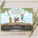 Winnie The Pooh Baby Shower Party Invitation