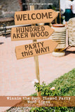 Classic Winnie The Pooh Printable Wooden Sign - For Baby Shower or Birthday