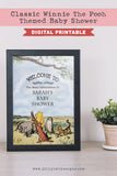 Winnie The Pooh Baby Shower Welcome Sign