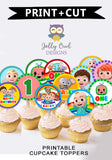Cocomelon Birthday Party Decoration Package - Personalized Digital Kit