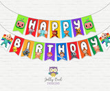 Personalized Cocomelon Birthday Party Decoration Package - Digital Kit