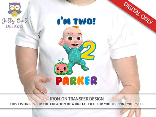 Cocomelon Iron On – Jolly Owl Designs