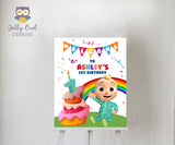 Cocomelon Birthday Party Welcome Sign - Digital Printable