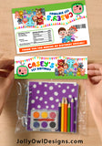 Cocomelon Birthday Party Decoration Package - Personalized Digital Kit