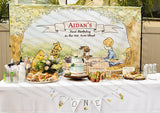 Classic Winnie The Pooh Party Backdrop