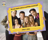 FRIENDS TV Show Bridal Shower Party Photo Booth Frame