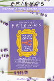 FRIENDS TV Show Party Invitation