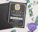 FRIENDS TV Show Graduation Party Invitation