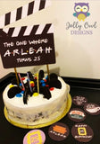 Friends TV Party | Printable Clapperboard Cake Topper