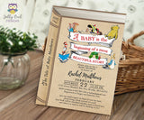 Storybook Themed Baby Shower Invitation