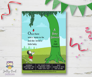The Giving Tree Baby Shower Invitation