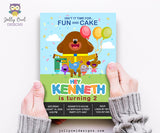 Hey Duggee Birthday Party Invitation