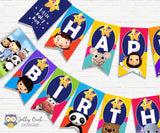 Little Baby Bum Birthday Party Banner Decoration - Digital Download File