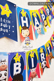 Little Baby Bum Birthday Party Banner Decoration - Personalized