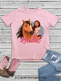 Spirit Riding Free Iron On Transfer Shirt Design / Personalized / Spirit and Lucky