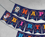COCO Happy Birthday Printable Banner Personalized