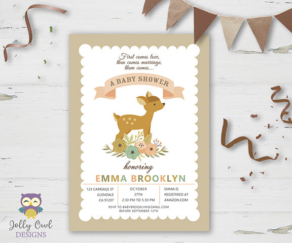 Botanical Greenery Baby Shower Party Sign - Welcome to my Baby Shower –  Jolly Owl Designs